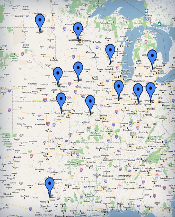 Agricultural Chemical Solutions, Inc. - Our Locations